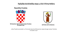 Pješačko-biciklistička staza u Ulici Vilima Hefera