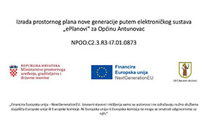 Izrada prostornog plana nove generacije putem elektroničkog sustava „ePlanovi“ za Općinu Antunovac