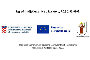 Izgradnja dječjeg vrtića u Ivanovcu, PK.6.1.01.0102